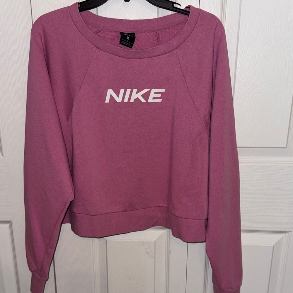 Nike Women's Rose Sweatshirt, GUC, size 2X (CL)
